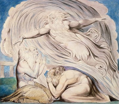 Le Seigneur répondant à Job du tourbillon - William Blake